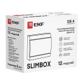 Щит ЩРН-П-12 SlimBox IP41 бел. дверца PROxima EKF sb-n-12w
