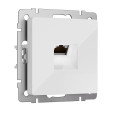 W5120101/ Розетка Ethernet RJ-45 cat. 6A экранированная (белый)