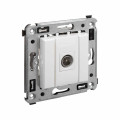 Розетка телевизионная одиночная TV СП Avanti Белое облако DKC 4400503