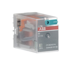 Реле CR-M024DC4L 24B DC 4ПК (6A) ABB 1SVR405613R1100