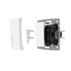 W8010101/ Блок LED подсветки для выключателя 2 шт. (белый)