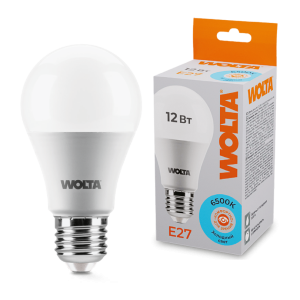 Светодиодная лампа WOLTA 25W60BL12E27 12Вт 6500К E27