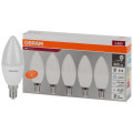 Лампа светодиодная LED Value LVCLB60 7SW/865 свеча матовая E14 230В 2х5 RU (уп.5шт) OSRAM 4058075577985