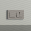 W0022917/ Рамка на 2 поста Slab (дымчатый софт)