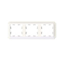 ATLASDESIGN ANTIQUE 3-постовая РАМКА, универсальная, ЖЕМЧУГ ATN100403
