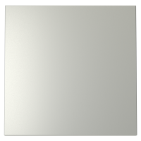 Клавиша для выключателяпереключателя одноклавишного, S70 сталь