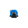 Розетка (колодка) трехместная с крышкам каучук 2P+PE 250V 16А IP54 синяя DYNEL