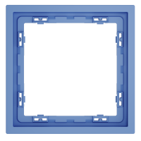 Рамка пластиковая VOLTUM S70 на 1 пост, (деним)