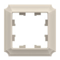 ATLASDESIGN ANTIQUE 1-постовая РАМКА, БЕЖЕВЫЙ ATN100201
