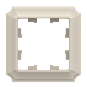ATLASDESIGN ANTIQUE 1-постовая РАМКА, БЕЖЕВЫЙ ATN100201