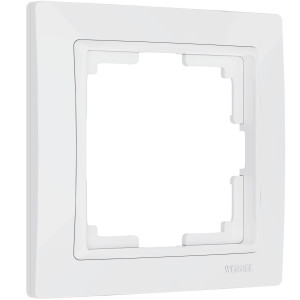 W0012001/ Рамка на 1 пост Snabb basic (белый)