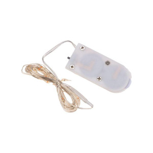 Гирлянда светодиодная Роса 2м 20LED роз. 2Вт 4.5В IP20 провод прозр. Neon-Night 303-007