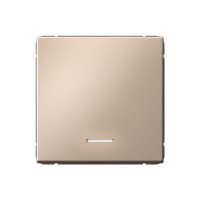 ARTGALLERY 1-клавишный ВЫКЛЮЧАТЕЛЬ с подсветкой, сх.1а, 10АХ, механизм, ПЕСОЧНЫЙ GAL001213