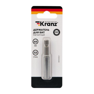 Держатель для бит магнитный 60мм (уп.1шт) Kranz KR-92-0432-1