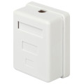 Розетка компьютерная 1-м RJ45 кат.5E экранир. Эра Б0056903