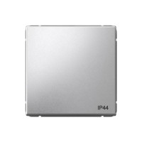 ARTGALLERY 1-клавишный ПЕРЕКЛЮЧАТЕЛЬ IP44, 10АХ, механизм, АЛЮМИНИЙ GAL440361