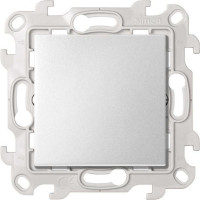 Выключатель 1п S24 Harmonie 10AX 250В алюм. Simon 2450101-033