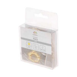 Гирлянда светодиодная Роса 10м 100LED тепл. бел. 1Вт IP20 USB Neon-Night 315-976