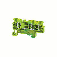 Клемма зазем. 3 конт. 2,5 кв.мм пруж. OptiClip CXG-2,5-TRIPLET-PE-I-(0,2-2,5)-PEN