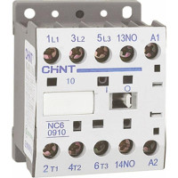 Контактор NC6-0904 9А 110В 4P 50/60Гц (R) CHINT 247497