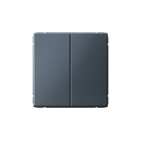 ARTGALLERY 2-клавишный ВЫКЛЮЧАТЕЛЬ КНОПОЧНЫЙ, сх.2, 10А, механизм, быстрозажим. клем., ЧЕРНЫЙ ШЕЛК GAL001717S