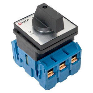 Переключатель кулачковый ПК-2-13 3П 100А ВКЛ-ВЫКЛ EKF pk-2-13-100