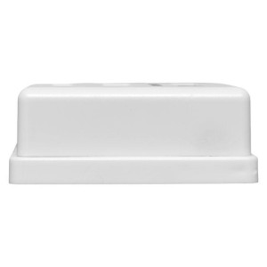 Розетка настенная TERACOM кат.5E неэкранированная 1 порт RJ-45 Dual IDC бел. EKF TRC-WBOX-1RJ45-5EUTP-WH