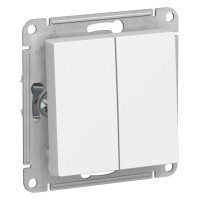 ATLASDESIGN 2-клавишный ПЕРЕКЛЮЧАТЕЛЬ, сх.6+6, 10АХ, механизм, ЛОТОС ATN001365