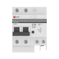 Дифференциальный автомат 2п 4мод. C 10А 30мА тип AC 4.5кА АД-2 PROxima EKF DA2-10-30-pro