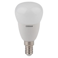 Лампа светодиодная LED Star Classic P 40 5W/827 5Вт шар матовая 2700К тепл. бел. E14 470лм 220-240В пластик. OSRAM 4052899971615