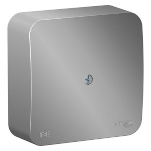 BLANCA О/У КОРОБКА РАСПРЕДЕЛИТЕЛЬНАЯ IP42, АЛЮМИНИЙ BLNRK000013