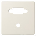 Накладка на розетку VGA+mini-jack Simon SIMON 82, скрытый монтаж, слоновая кость, 8200091-031