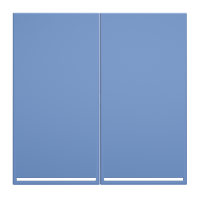 Клавиши для выключателяпереключателя двухклавишного с подсветкой, S70 деним