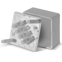 PE Коробка клеммная, наруж.монтаж, 70х70х31мм, IP42, бел