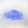 Гирлянда светодиодная Светодиодный Дождь 1.5х1.5м 144LED син. 12Вт 230В IP20 с контроллером провод прозр. Neon-Night 235-033