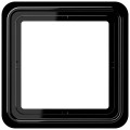 Рамка 1 пост Jung CD 500, черный, CD581SW