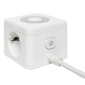 Удлинитель Куб 2х1.3м 2USB 2.4А+Type C + Ночник 1кв.мм EKF UBA-CUB-2-TC