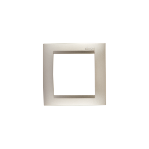 Рамка 1 пост Simon SIMON 15, шампань, 1500610-034