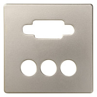 Накладка на розетку VGA3RCA Simon SIMON 82, скрытый монтаж, шампань, 8200092-034