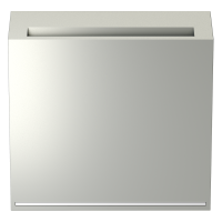 Накладка для выключателя карточного, S70 сталь