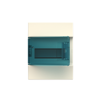 Бокс настенный Mistral41 8М зеленая дверь  N+PE ABB 1SPE007717F0321