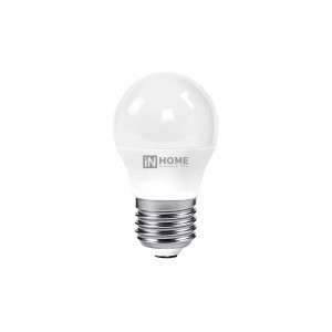Светодиодная лампа IN HOME LED-ШАР-VC 6Вт 230В Е27 3000К 570Лм 4690612020525