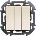 Выключатель 3-кл. Inspiria 20А IP20 250В 10AX слоновая кость  673641