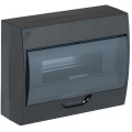 Корпус навесной ЩРН-П-12 Krepta 3 IP41 пластик. черн. IEK MKP12-N-12-41-K02