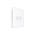 Systeme Infinity, Розетка информационная СУ RJ-45 кат.6 2-я, Арктический лед