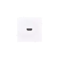 Розетка HDMI 1-м СП ESTET IP20 механизм бел. LEZARD 745-0288-203