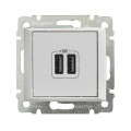 Механизм розетки 1-м USB 2мод. СП Valena бел. (DIY-упак.) Leg 694370