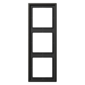 Рамка 3 поста Jung LS METAL, антрацит, AL2983AN