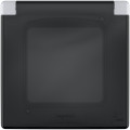 Рамка с защитной крышкой IP44 IK07 Legrand Inspiria для скрытого монтажа 1 механизма Legrand Inspiria, степень пылевлагозащиты IP44, степень ударопрочности IK07, цвет Алюминий