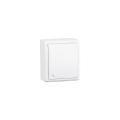 Переключатель проходной 1-кл. ОП Simon 15 Aqua 10А IP54 винтов. зажим бел. Simon 1594201-030